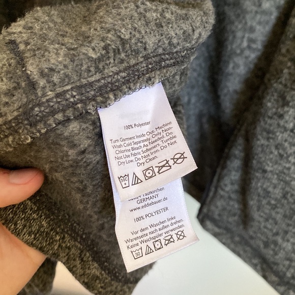 Eddie Bauer Fleece Zip Up Jacket - Picture 6 of 6